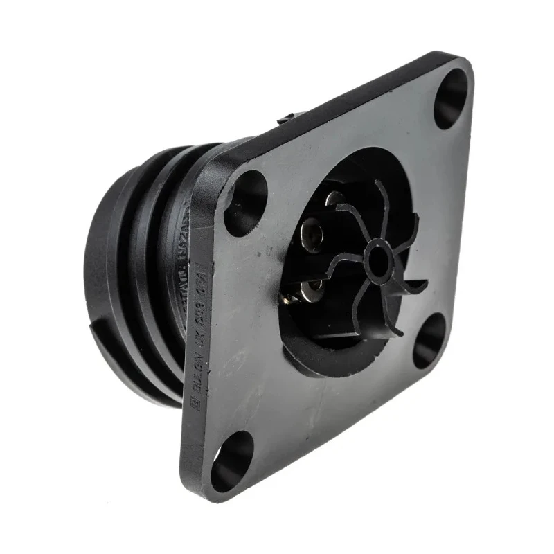 Bulgin Circular Connector 7 Contacts Flange Mount Socket Female IP68 Buccaneer 900 Series PX0941/07/S