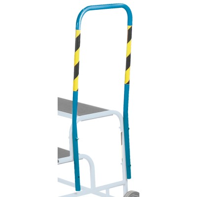 RS PRO Steel Hand Rail for Use with Fort Buttress 4 Tread Steps, Steel Frame, Blue, 24 kg 103-8710