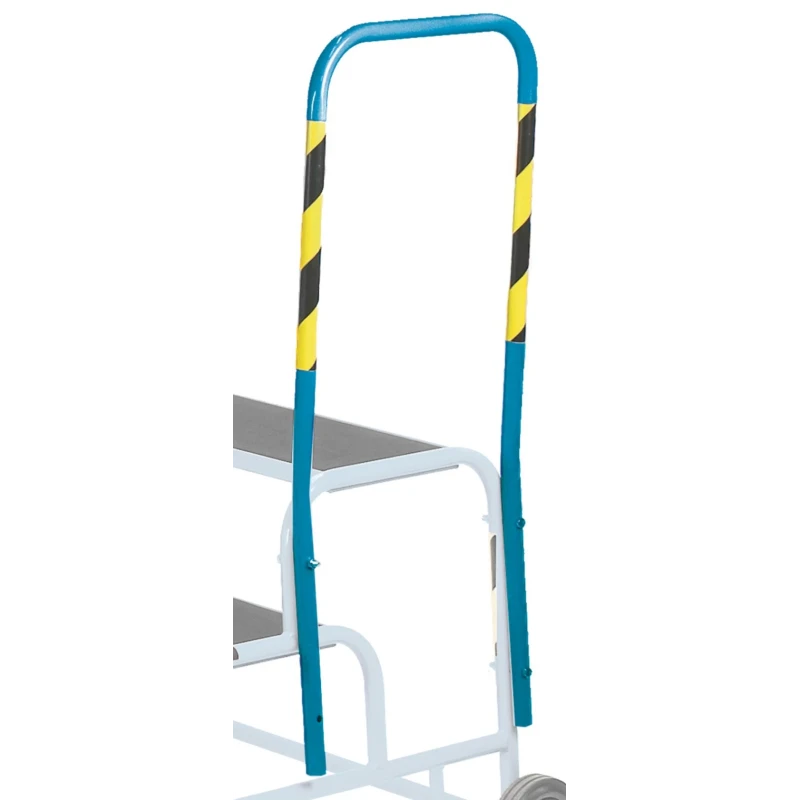 RS PRO Steel Hand Rail for Use with Fort Buttress 4 Tread Steps, Steel Frame, Blue, 24 kg 103-8710