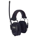 Honeywell Safety Sync Listen & Speak Electronic Ear Defenders with Headband, 29 dB SNR, Black 1030330