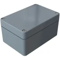Rose Fibreglass Reinforced Polyester Enclosure IP66 IK08, Grey Lid, 110 mm x 75 mm x 110 mm IP66