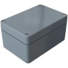 Rose Fibreglass Reinforced Polyester Enclosure IP66 IK08, Grey Lid, 110 mm x 75 mm x 110 mm IP66