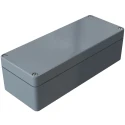 Rose Fibreglass Reinforced Thermoset Polyester Enclosure IP66 Grey Lid Graphite Body IK08 Impact Resistant 