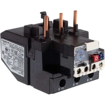 Schneider Electric Thermal Overload Relay 3 Pole DIN Rail Mount 63-80A Adjustable Current LRD3363