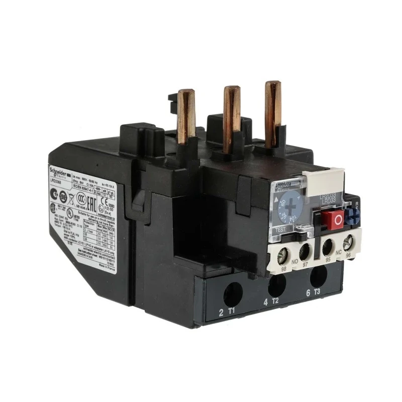 Schneider Electric Thermal Overload Relay 1 NO/1 NC, 104A Relay Contact Current, 80 - 104A Adjustable Current Range LRD3365