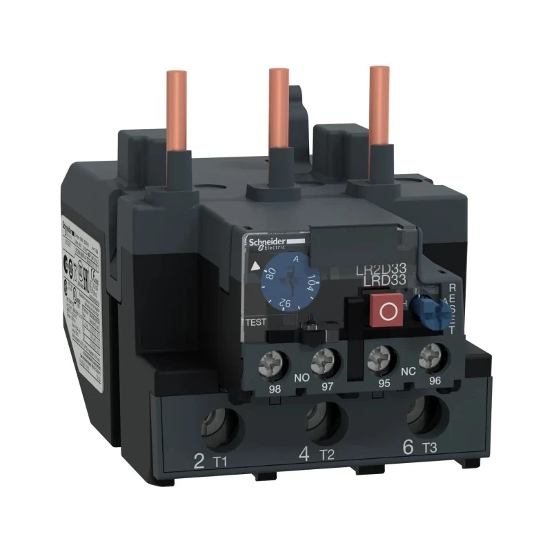 Schneider Electric Thermal Overload Relay 1 NO/1 NC, 104A Relay Contact Current, 80 - 104A Adjustable Current Range LRD3365