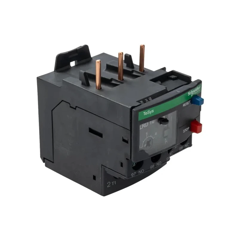 Schneider Electric LRD Overload Relay 1 NO/1 NC, 4A to 6A FLC Motor Rating, 6A Contact Rating, 2.2 kW Power, 690V AC LRD10