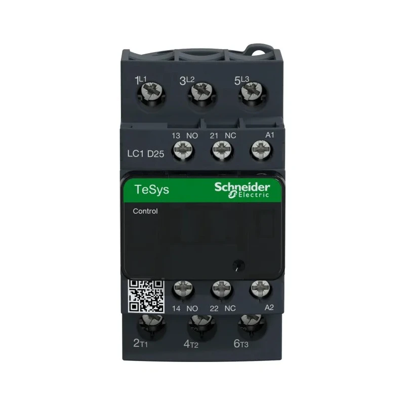 Schneider Electric LC1D Contactor, 230V AC Coil, 3-Pole, 25 A, 11 kW, 690V AC, Screw Terminal LC1D25P7