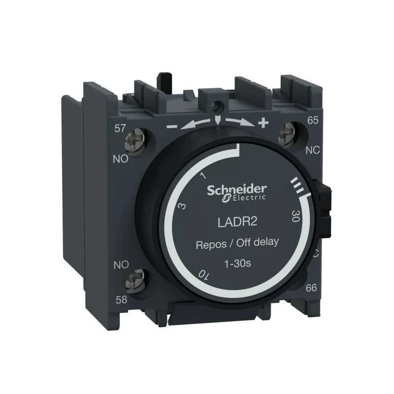 Schneider Electric TeSyS D Pneumatic Timer 0.1-30s Delay, 10A Current, 690V Rated Voltage LADR2