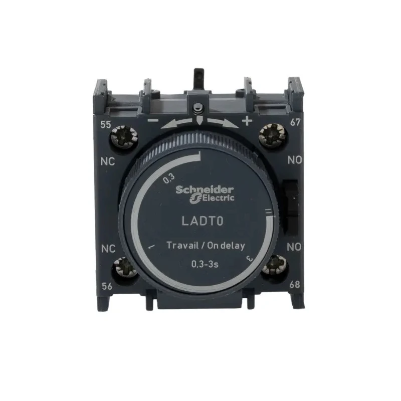 Schneider Electric TeSyS D Time Delay Auxiliary Contact Block 690V, 10A, On Delay 0.1-3s LADT0