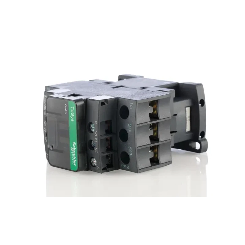 Schneider Electric LC1D25B7 Contactor, 24V AC Coil, 3-Pole, 25 A, 11 kW, 3 NO, 690V AC