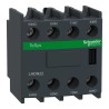Schneider Electric Auxiliary Contact Block, 4 Contact, 2 NC/2 NO, Front Mount, 10 A, 690V AC, LADN22