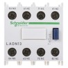 Schneider Electric Auxiliary Contact Block, 4 Contact, 1 NO/3 NC, Front Mount, 10 A, 690V AC, LADN13