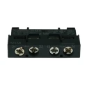 Schneider Electric Auxiliary Contact, 2 Contact, 1 NO/1 NC, Front Mount, 2.5 A, 60 V DC, 240 V AC GVAE11