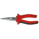 CK Long Nose Plier Serrated, Ergonomic Handle, 170mm Overall Length, 75mm Jaw Length, Matt Chrome Finish, Chrome 104-4685