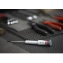 Facom Precision Screwdriver with 75 mm Blade and 168 mm Overall Length AEF.3X75