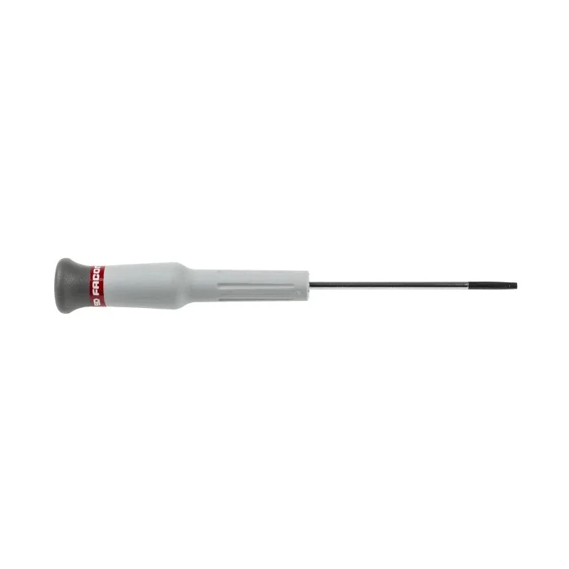 Facom Precision Screwdriver with 75 mm Blade and 168 mm Overall Length AEF.3X75