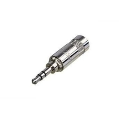 RS PRO Stereo Jack Connector 3.5 mm Cable Male 3 Pole Gold Plated Brass Contacts 395-1131