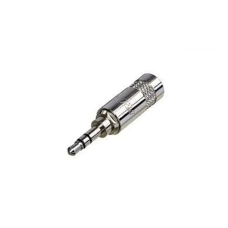 RS PRO Stereo Jack Connector 3.5 mm Cable Male 3 Pole Gold Plated Brass Contacts 395-1131