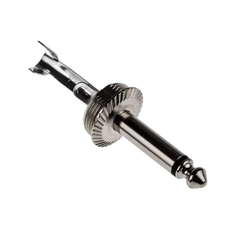 RS PRO Jack Connector 6.35 mm Cable Male 2 Way Mono Crimp Termination 395-1080