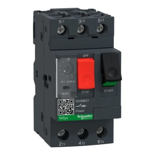 Schneider Electric Motor Protection Circuit Breaker Thermal Magnetic 100mA, 160mA Current, 690V GV2ME