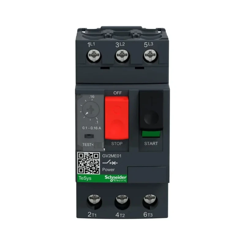 Schneider Electric Motor Protection Circuit Breaker Thermal Magnetic 100mA, 160mA Current, 690V GV2ME