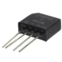 Vishay Bridge Rectifier, 200 V Peak Reverse Voltage, 63 A Surge Current, 2 A Forward Current, 4-Pin Single Phase VS-2KBP02