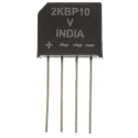 Vishay Bridge Rectifier 1000 V 63 A 4-Pin Single Through Hole D-44 Package VS-2KBP10