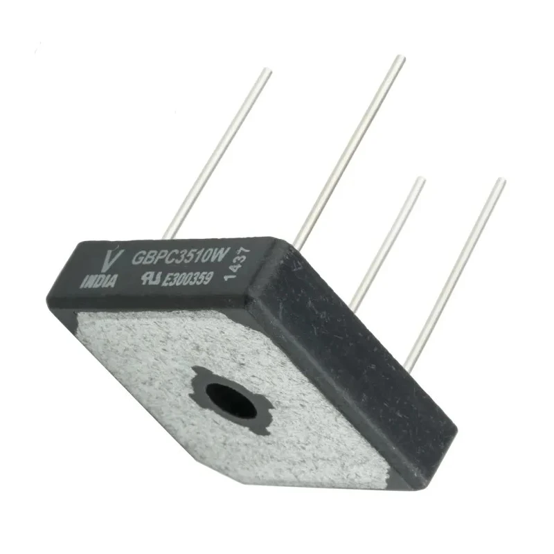 Vishay Bridge Rectifier, 1000 V Peak Reverse Voltage, 400 A Peak Surge Current, 4-Pin Single Configuration VS-GBPC3510W