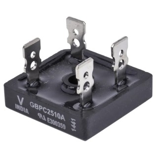 Vishay Bridge Rectifier 1000 V 420 A 4-Pin Single VS-GBPC2510A