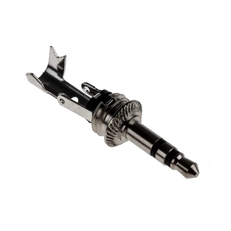RS PRO 3.5 mm Cable Male 3 Pole Stereo Jack Connector Solder Termination 395-1119