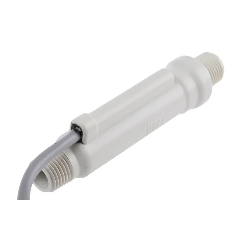 Gems Sensors FS-3 Series Piston Flow Sensor for Gas, 74L/min Max, 1/4 BSP Male Connection, 10bar, 100°C 166702-A