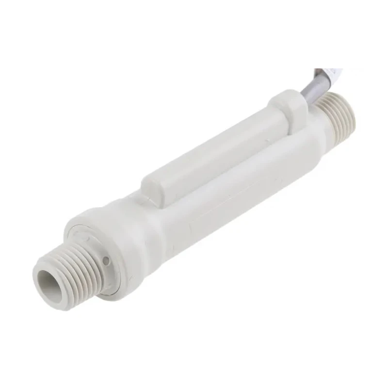Gems Sensors FS-3 Series Piston Flow Sensor for Gas, 74L/min Max, 1/4 BSP Male Connection, 10bar, 100°C 166702-A