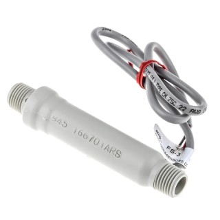 Gems Sensors FS-3 Series Piston Flow Sensor for Gas 28L/min Max 1/4 BSP Male Connection 10bar Pressure 100°C Media 166701-A