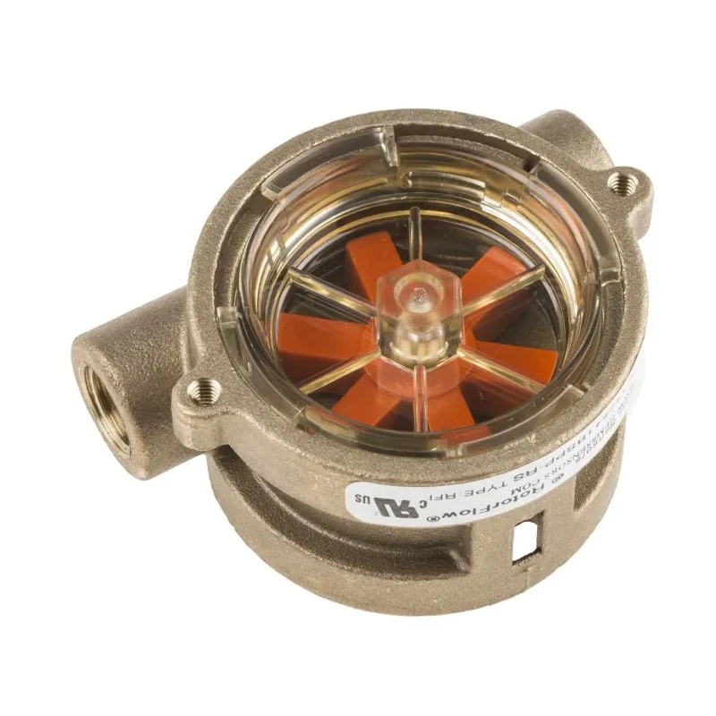 Gems Sensors RFI Series Flow Indicator 2L/min to 20L/min, Female, Brass Body, 1/4 BSP Female Connection, 100°C 142541BSPP