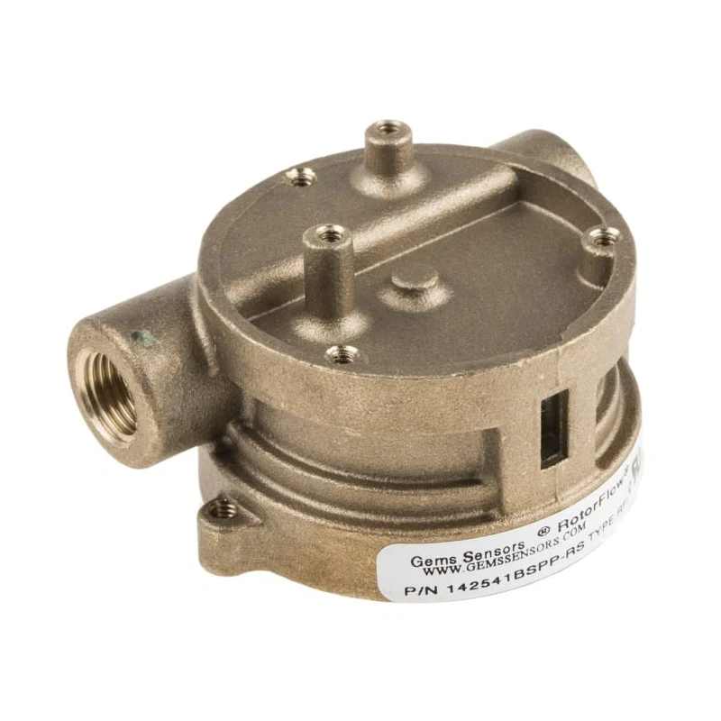 Gems Sensors RFI Series Flow Indicator 2L/min to 20L/min, Female, Brass Body, 1/4 BSP Female Connection, 100°C 142541BSPP