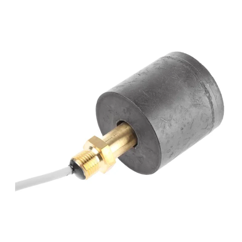 Gems Sensors Vertical, Horizontal Float Switch with 1 m Cable, Relay Output, Brass Housing, 220 V AC Max, 200 V DC 011-1900