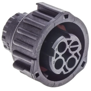 TE Connectivity DIN 3 Pole Straight Standard DIN Socket DIN 72585 30A IP69 IP67 Keyed Cable Female 1-967325-2