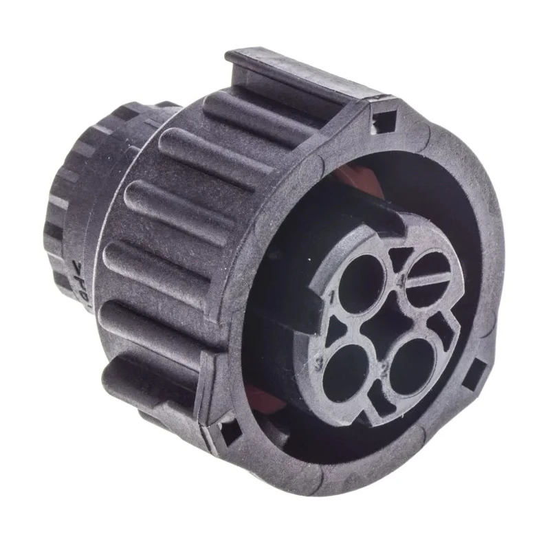 TE Connectivity DIN 3 Pole Straight Standard DIN Socket DIN 72585 30A IP69 IP67 Keyed Cable Female 1-967325-2