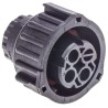 TE Connectivity DIN 3 Pole Straight Standard DIN Socket DIN 72585 30A IP69 IP67 Keyed Cable Female 1-967325-2