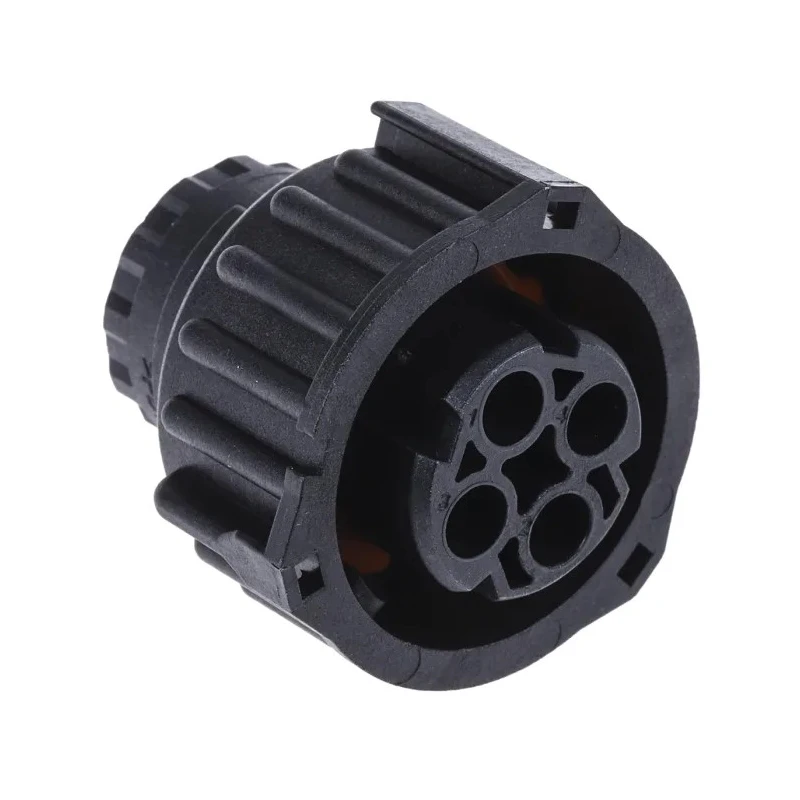 TE Connectivity DIN 4 Pole Straight Standard DIN Socket DIN 72585 30A IP67 IP69 Bayonet Cable Female 1-967325-1