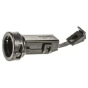TE Connectivity Black Polyamide Cable Clamp 12 mm Maximum Bundle Diameter 47.5 mm Length 25.8 mm Width 965784-1