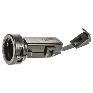 TE Connectivity Black Polyamide Cable Clamp 12 mm Maximum Bundle Diameter 47.5 mm Length 25.8 mm Width 965784-1