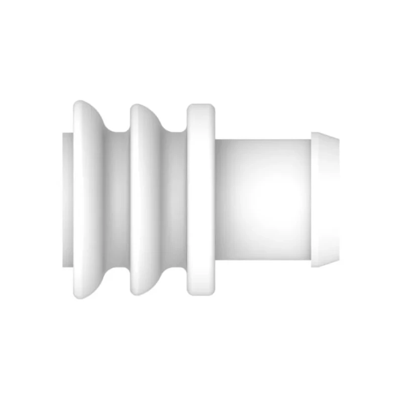 TE Connectivity Heavy Duty Sealed Connector Male Wire Seal Plug-In 7.9mm Depth 5.6mm Height 5.6mm Width Silicone 828905-1