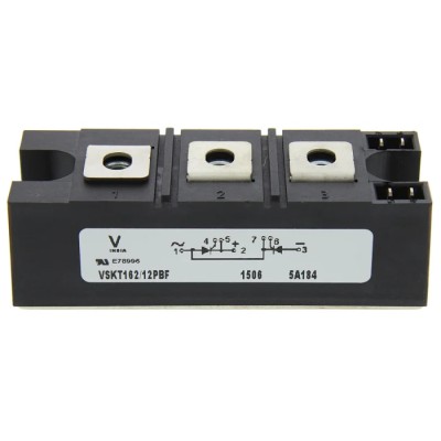 Vishay Dual Thyristor Module 1200 V 5.1 kA 160 A 270 mA 1.54 V INT-A-PAK 7-Pin VS-VSKT162/12PBF