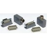 EPIC Heavy Duty Power Connector Kit H-A 16 Way 10A 440V Inserts x 2 Base Gland 10462000+10530000+10531000+195