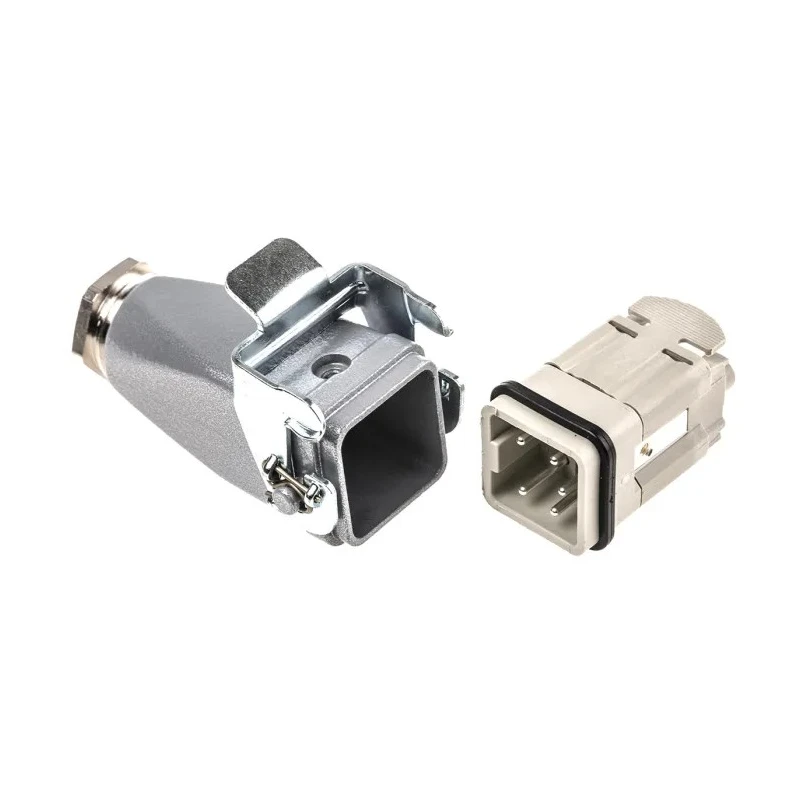 EPIC Heavy Duty Power Connector Kit H-A Series, 4 Way, 10A, 250V, M20 Thread, Inserts x 2 and 10431000+10432000+19426500+194