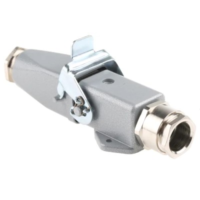 EPIC Heavy Duty Power Connector, 3 Way, 10A, 600V, Kit with Gland, Base, Inserts x 2 19426500+10424500+10420000+10421000+