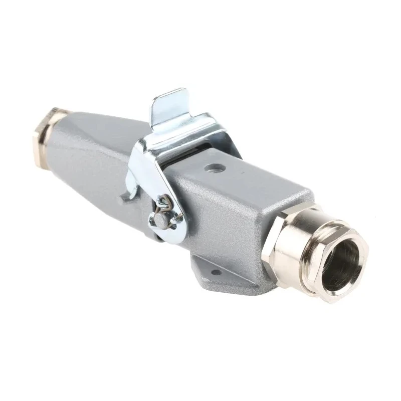 EPIC Heavy Duty Power Connector, 3 Way, 10A, 600V, Kit with Gland, Base, Inserts x 2 19426500+10424500+10420000+10421000+