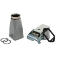 EPIC Heavy Duty Power Connector 3 Way 10A 600V Kit with Base, Gland, and 2 Inserts 10420000+10421000+10423000+194